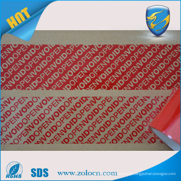 suppliers of tamper evident security seal tape